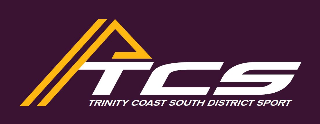 trinity coast south district school sport logo